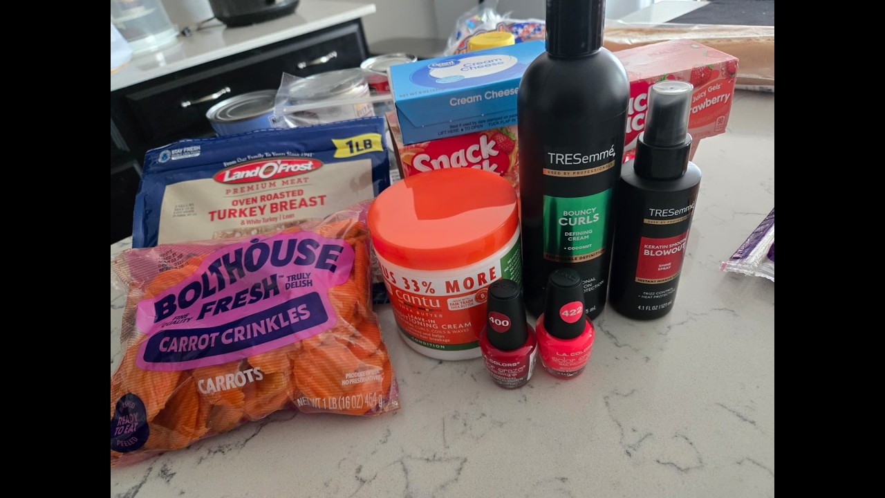 Walmart haul plus some clearance items I found. Let's bake some pillsbury chocolate cookies.