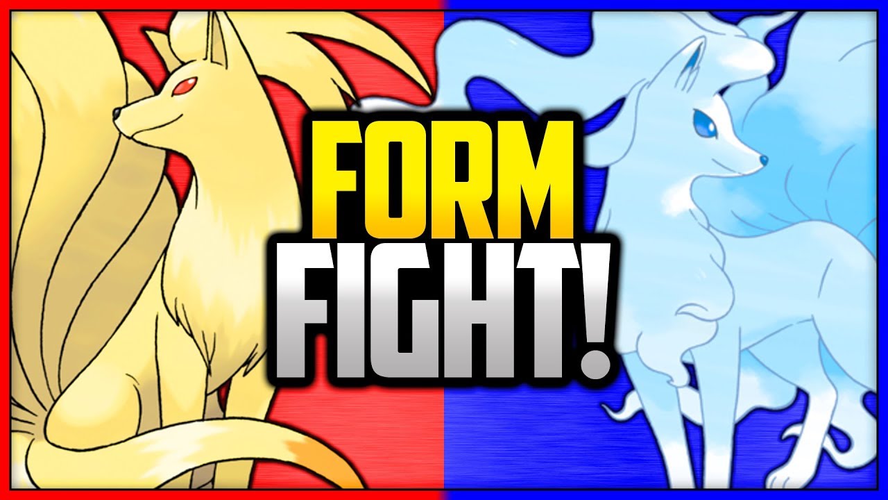 Ninetales: Kanto vs Alola | Pokemon Form Fight