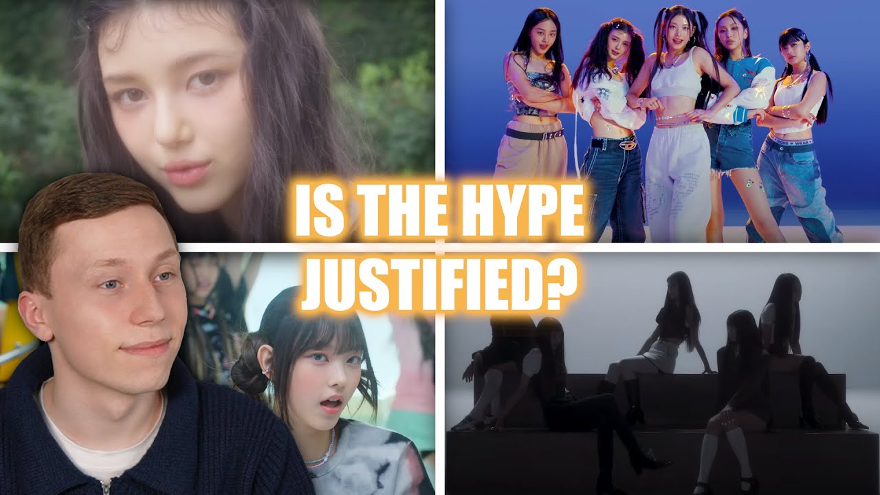 FIRST TIME REACTING TO NewJeans | Attention, Hype Boy, Hurt, Cookie
