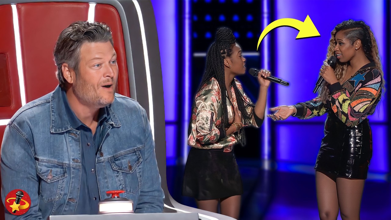 OMG! Coaches RUN ON STAGE to Sing with Contestants in Blind Auditions