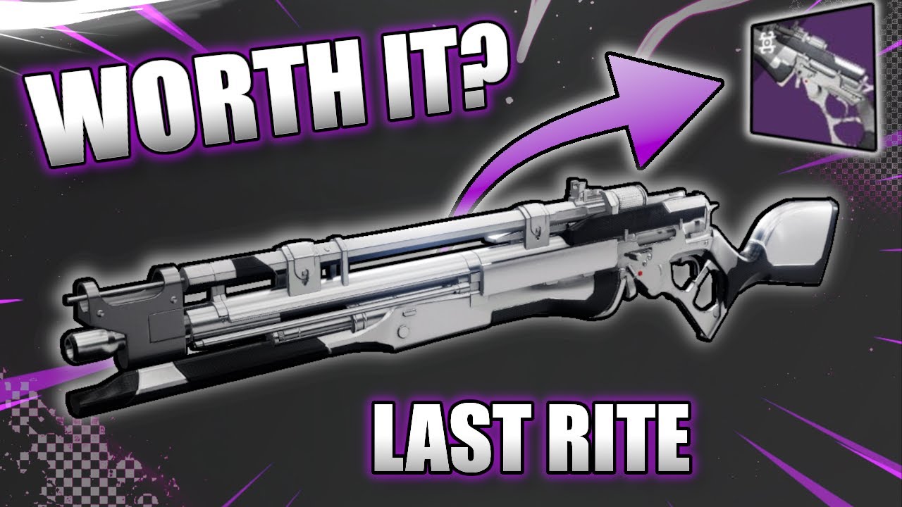 The LAST RITE Scout Rifle is ACTUALLY Good?| Destiny 2 PvP Weapon Review