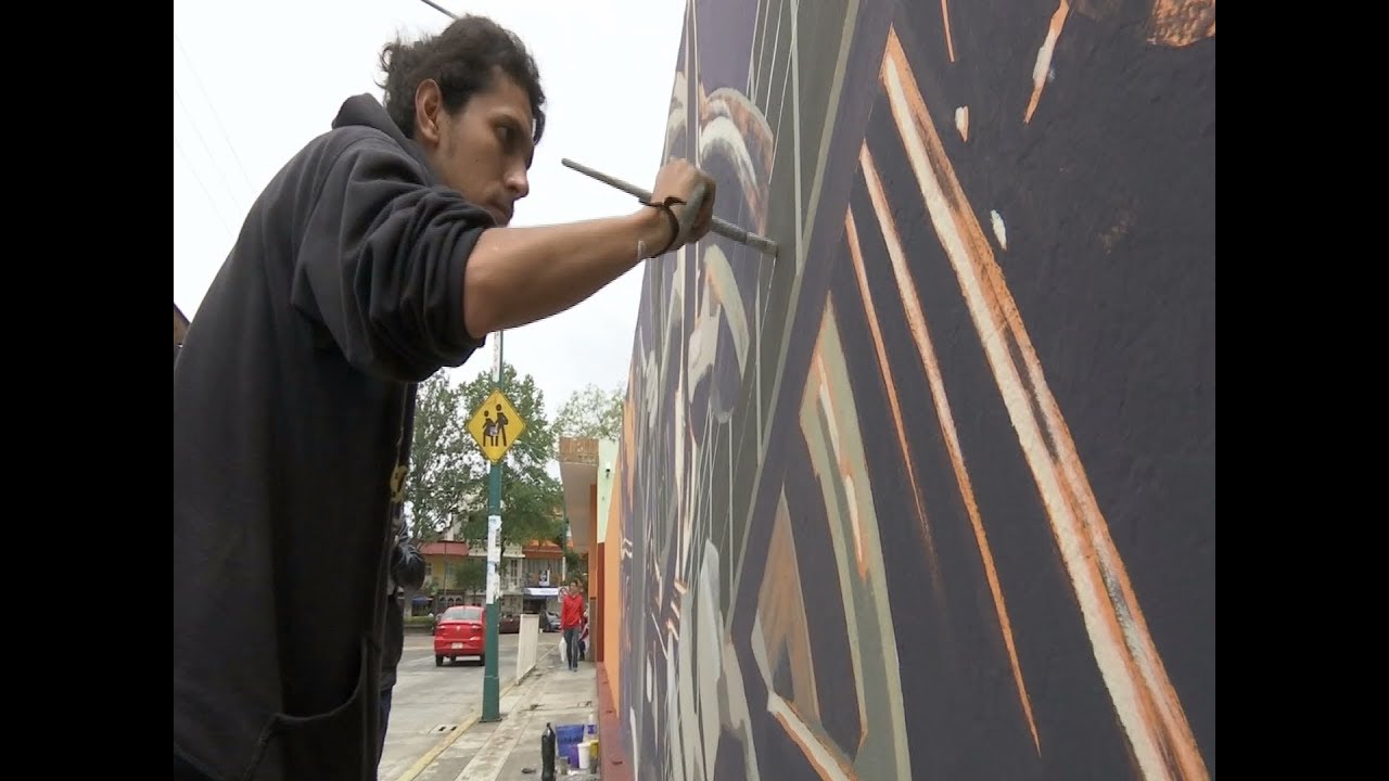 Con murales llevan el arte y conciencia a las ciudades