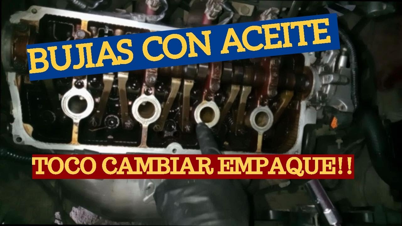 CUANDO CAMBIAR EMPAQUE TAPA VÁLVULAS ESTEEM - BALENO | Bujías con aceite