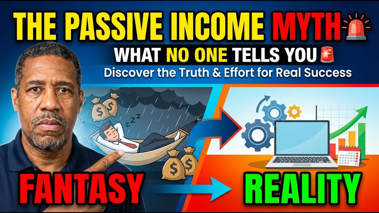 The Passive Income Myth: What No One Tells You 🚨
