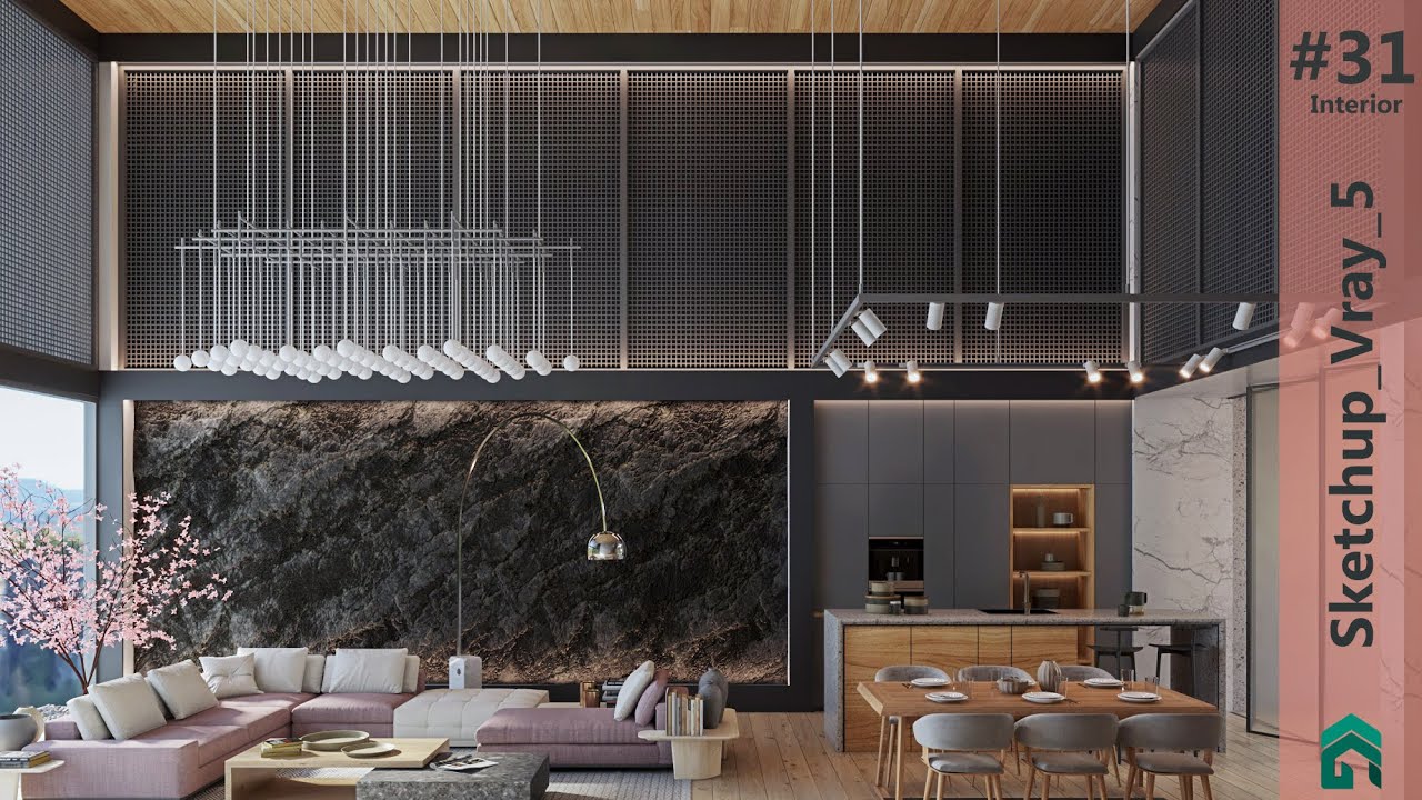 Sketchup Vray 5 Interior #31