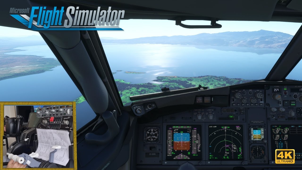 PMDG BOEING 737 Amazing LANDING in Montenegro! Podgorica Airport | MSFS2020 & FS2Crew |