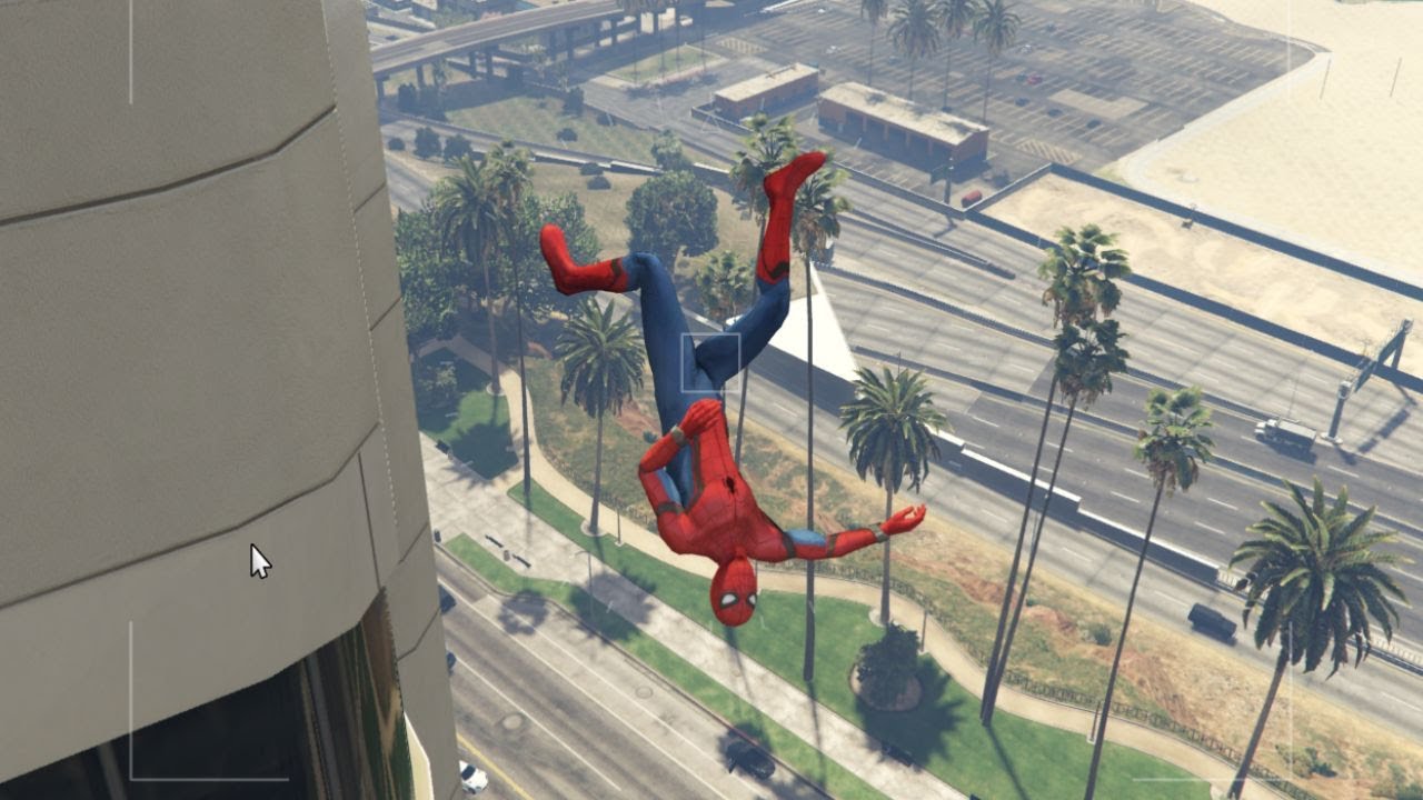 GTA 5 Spider-Man Ragdoll Physics Gone Wrong – GTA 5 Gameplay