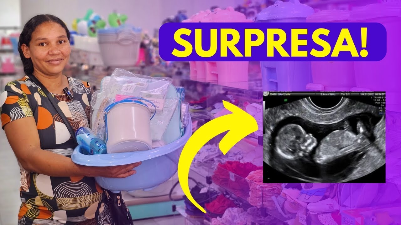 LEILA FAZ EXAME E SE EMOCIONA! GANHA TAMBÉM ROUPAS PARA O BEBÊ🥹