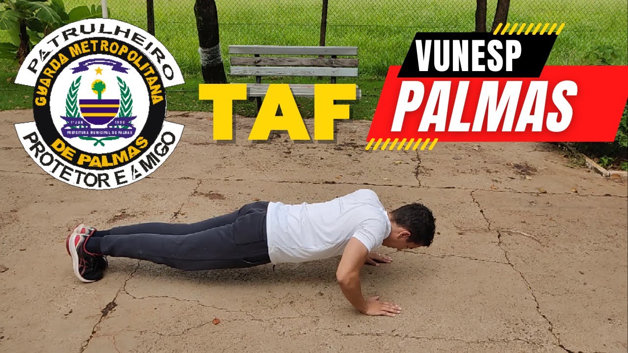 TAF GCM Palmas - Teste de Aptidão Física
