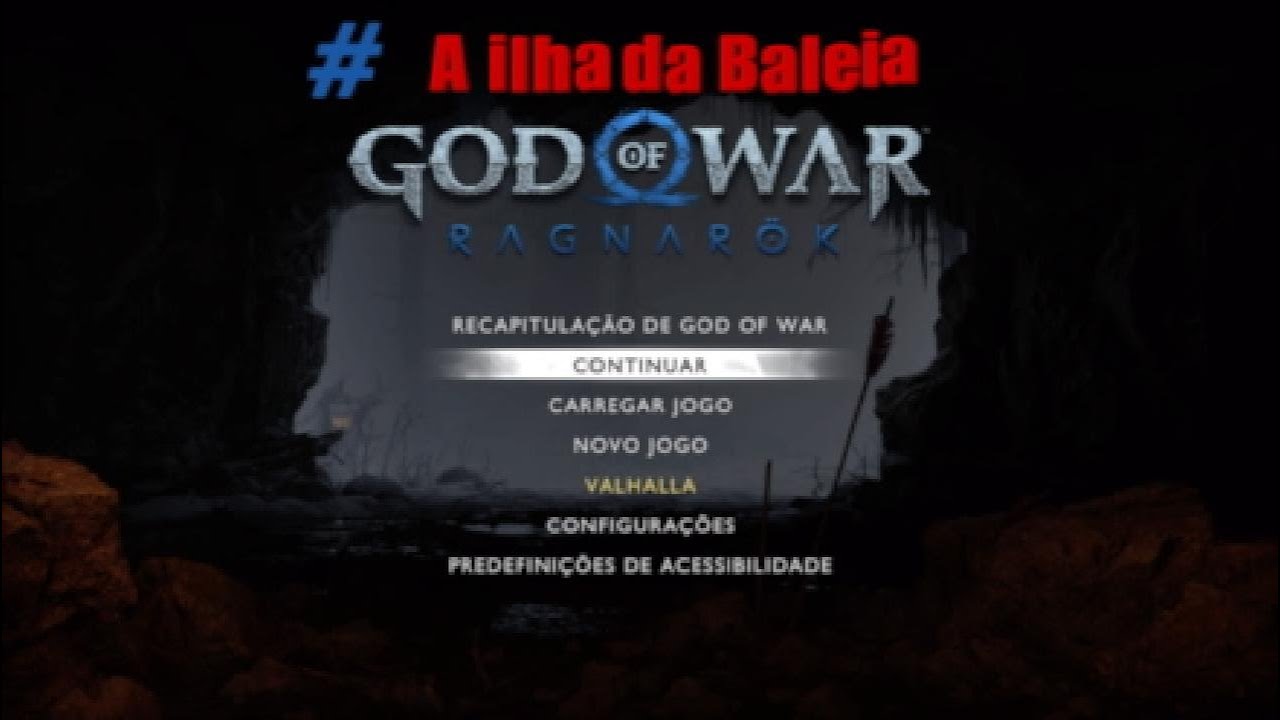 A ilha da Baleia God of War Ragnarok Ps5.