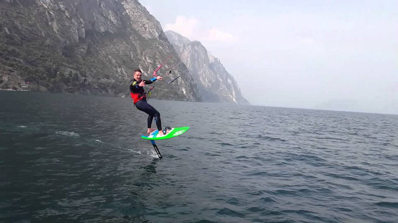 Windriders Hydro Foil lake garda april