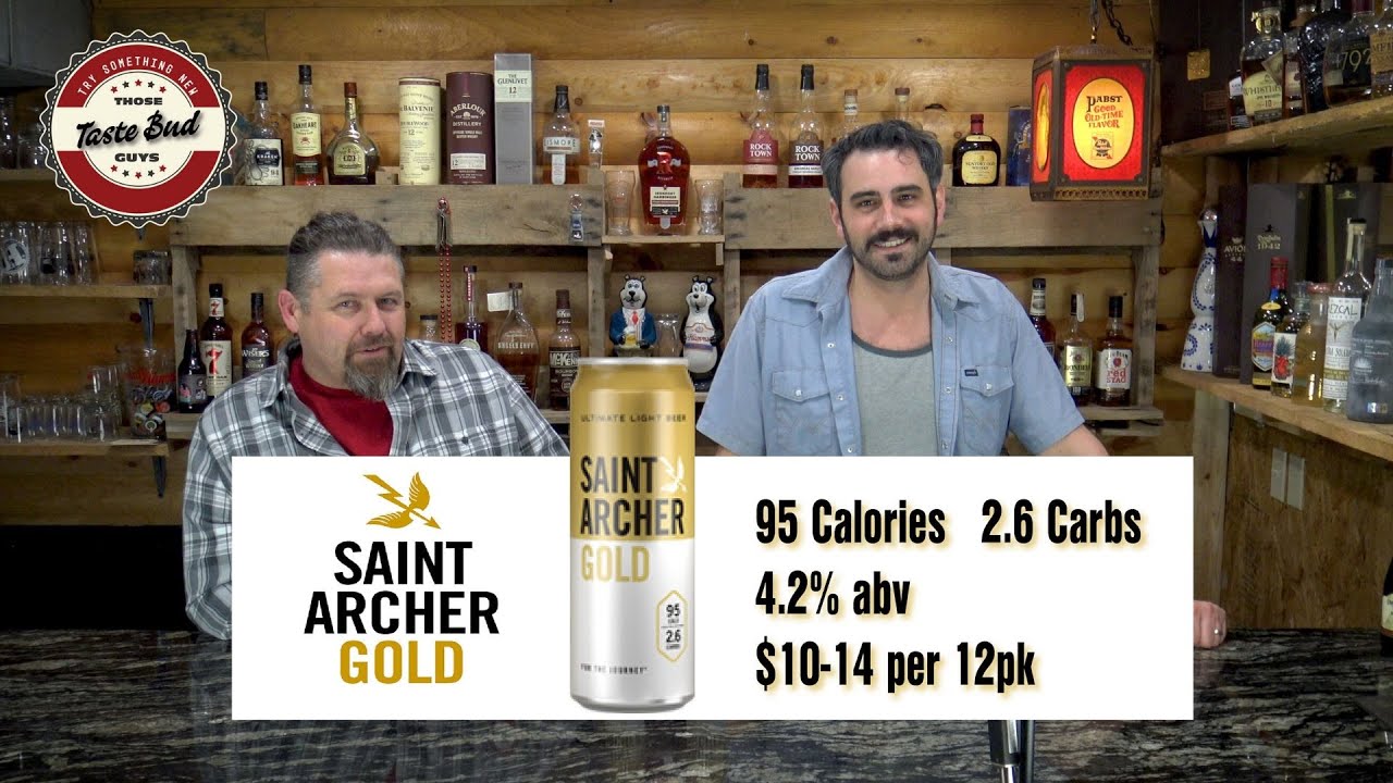 Saint Archer Gold is it just another diet beer? Those Tastebud Guys decide!