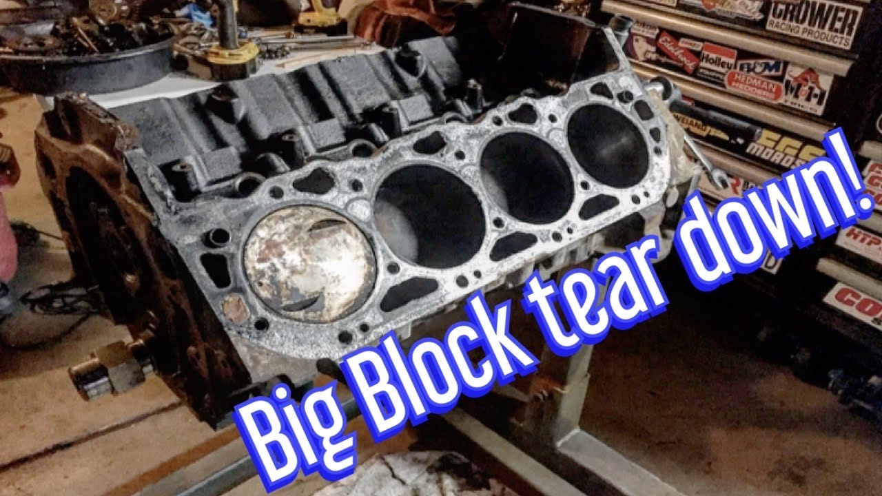 Disassembly time!! - James L29 Vortec 454 build