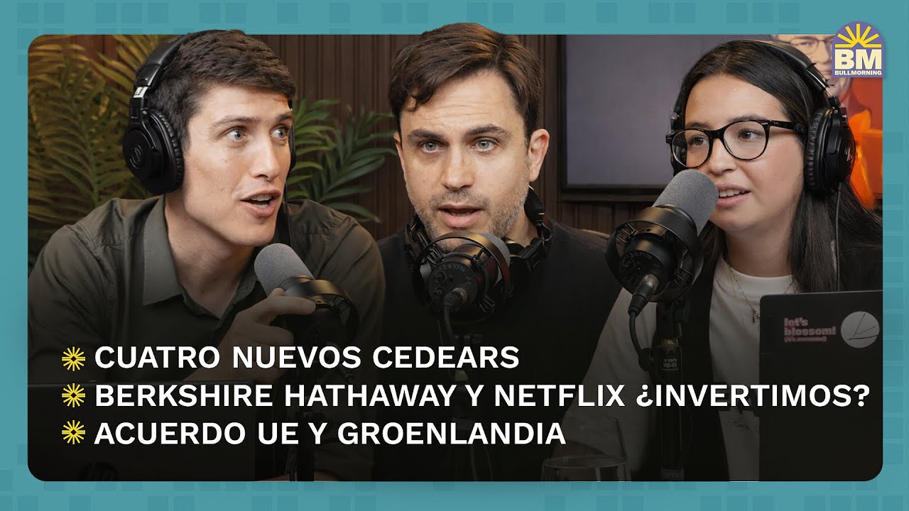 &iexcl;Nuevos Cedears! 🟢 4 opciones de inversi&oacute;n | Netflix: &iquest;Puede repuntar? | Groenlandia | #BullMorning