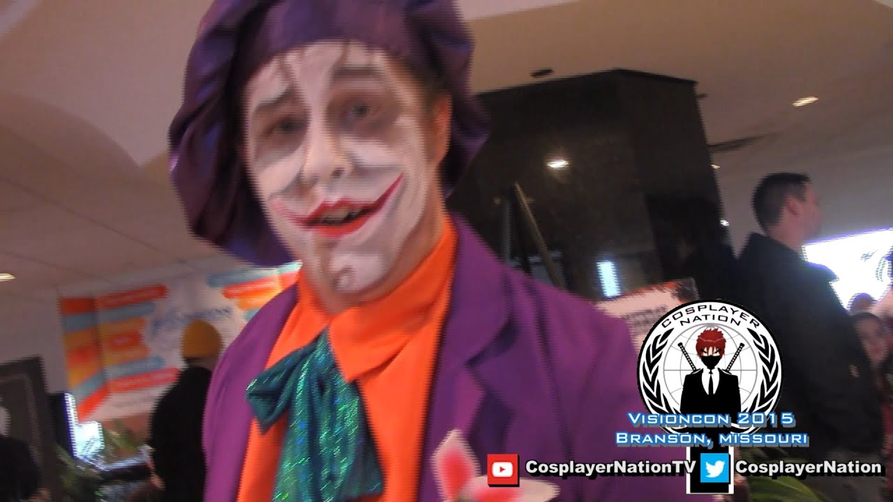 Jack Nicholson Joker Cosplay @ VisionCon 2015 by Cosplayer Nation