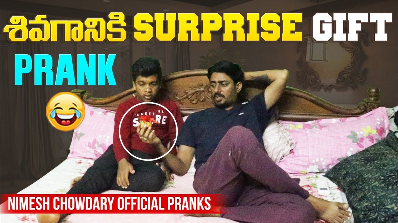 SHIVA KI SURPRISE GIFT || ANNA NV BANGARAM #nimeshchowdarypranks #nccomedykings