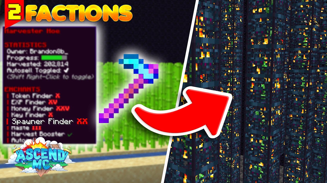 FASTEST WAY to F-TOP RICHES! (Spawner Finder OP) | AscendMC Factions