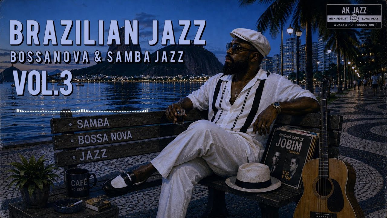 Brazilian Jazz Vol. 3 🌙 -  Bossa Nova, Samba & Jazz Nights in Rio de Janeiro