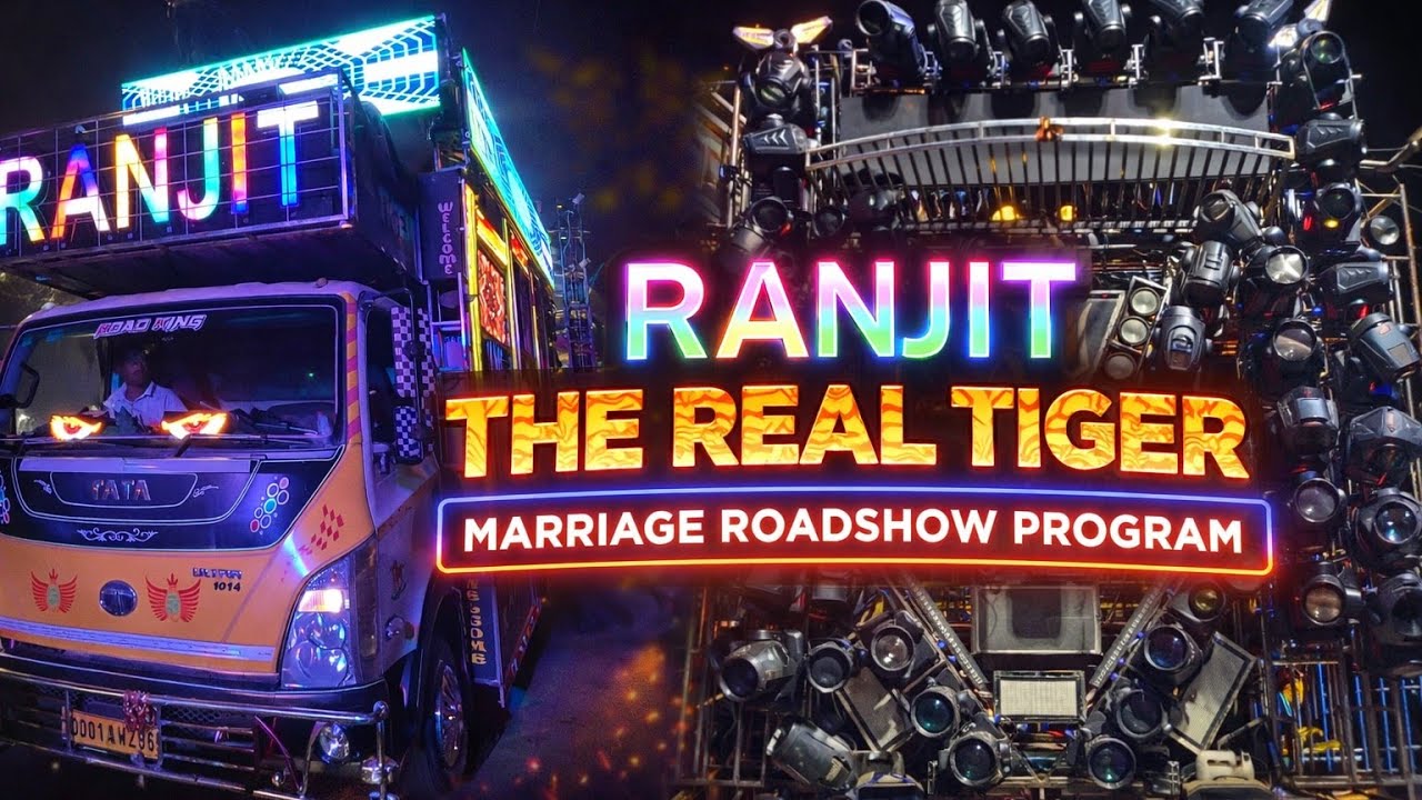 🎬 Watch the full roadshow experience now and feel the power of RANJIT TIGER!