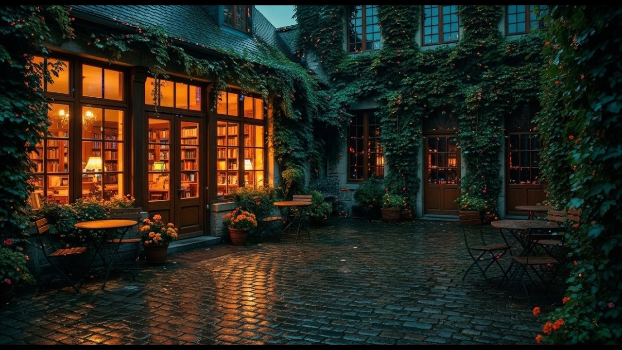 Cozy Library Coffee Shop Lofi ☕ — Deep Focus to Work, Study & Relax | Lofi Music
