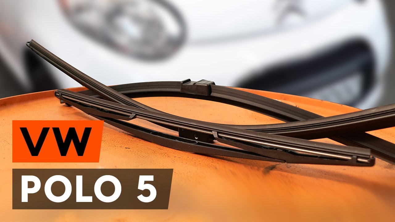 Cómo cambiar los limpiaparabrisas VW POLO 5 Berlina [VÍDEO TUTORIAL DE AUTODOC]