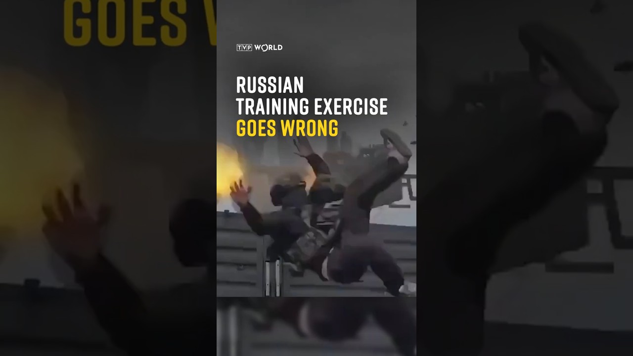 Russian training exercise goes wrong