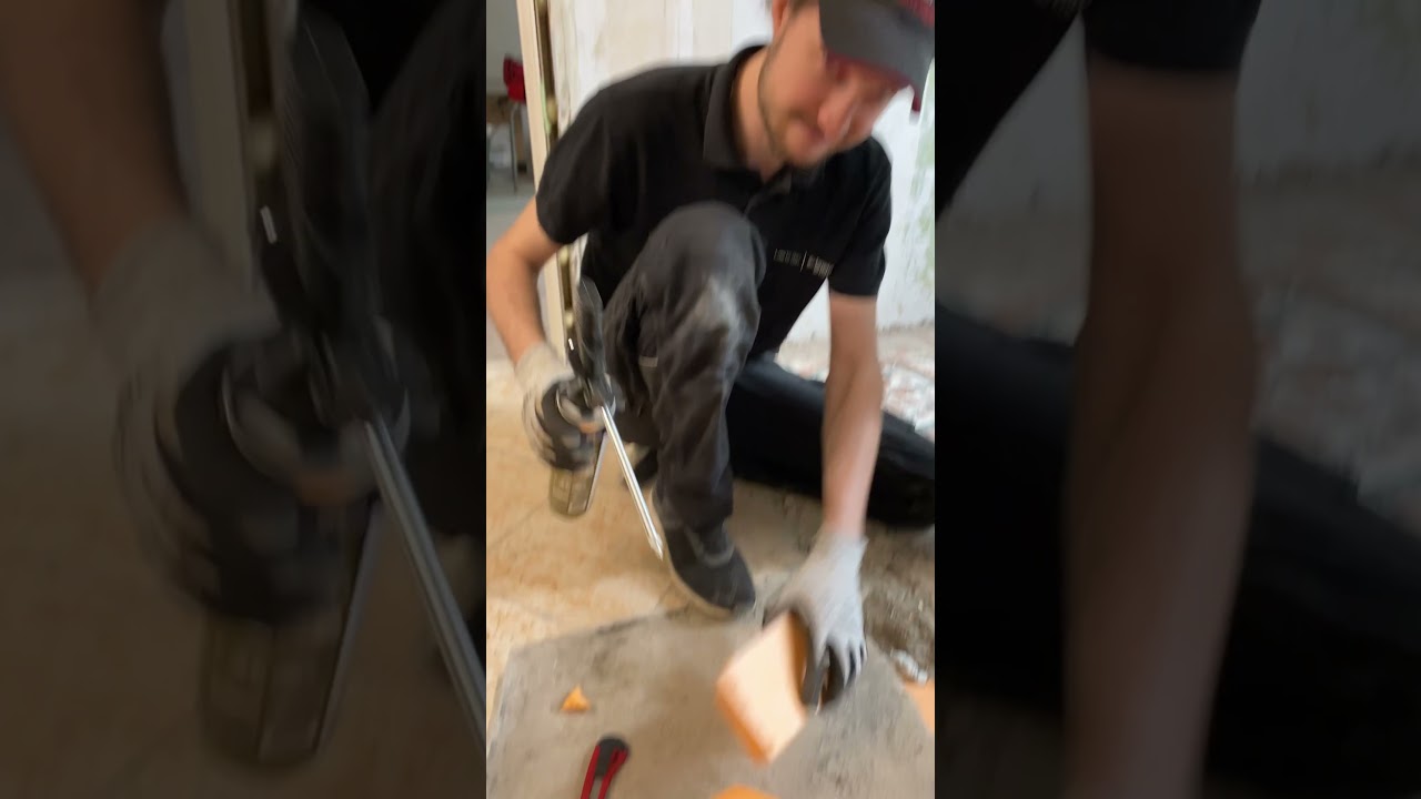 The fastest way to clean a spray foam gun