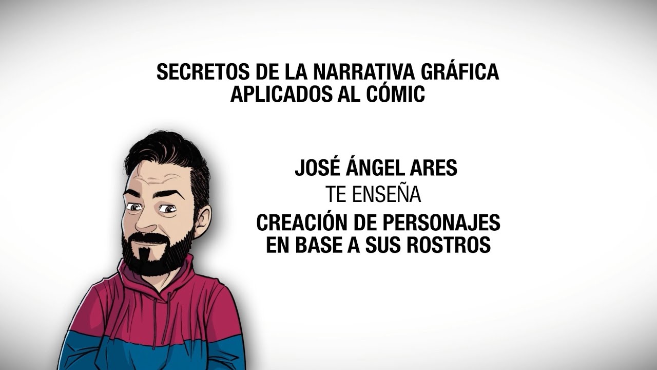 José Ángel Ares nos enseña a dibujar personajes en base a sus rostros en el cómic