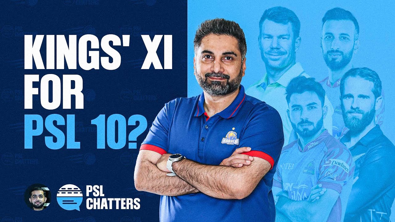 Warner, Williamson, Big Names in Karachi Kings | Haider Azhar on Karachi Kings' Playing XI