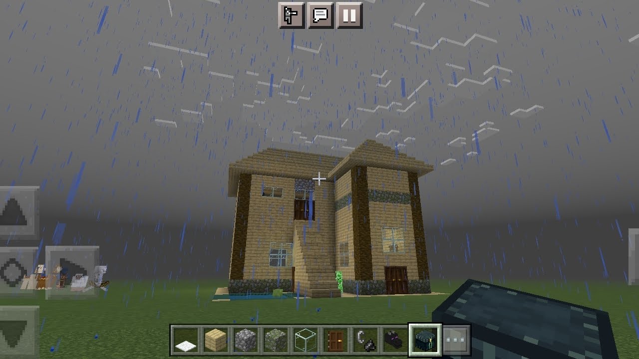 Үй салу казакша майнкрафт обзор екі этаж үй | Minecraft 