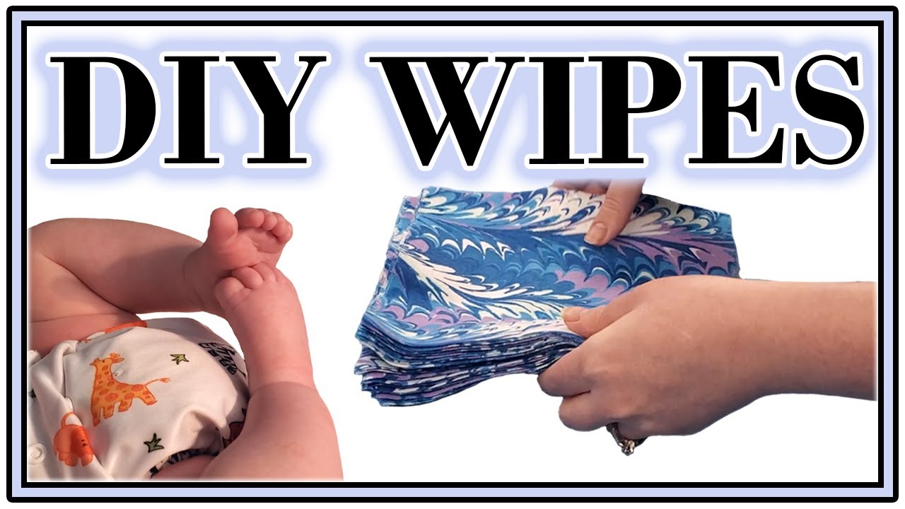DIY Reusable Cloth Baby Wipes | No Sewing Required!