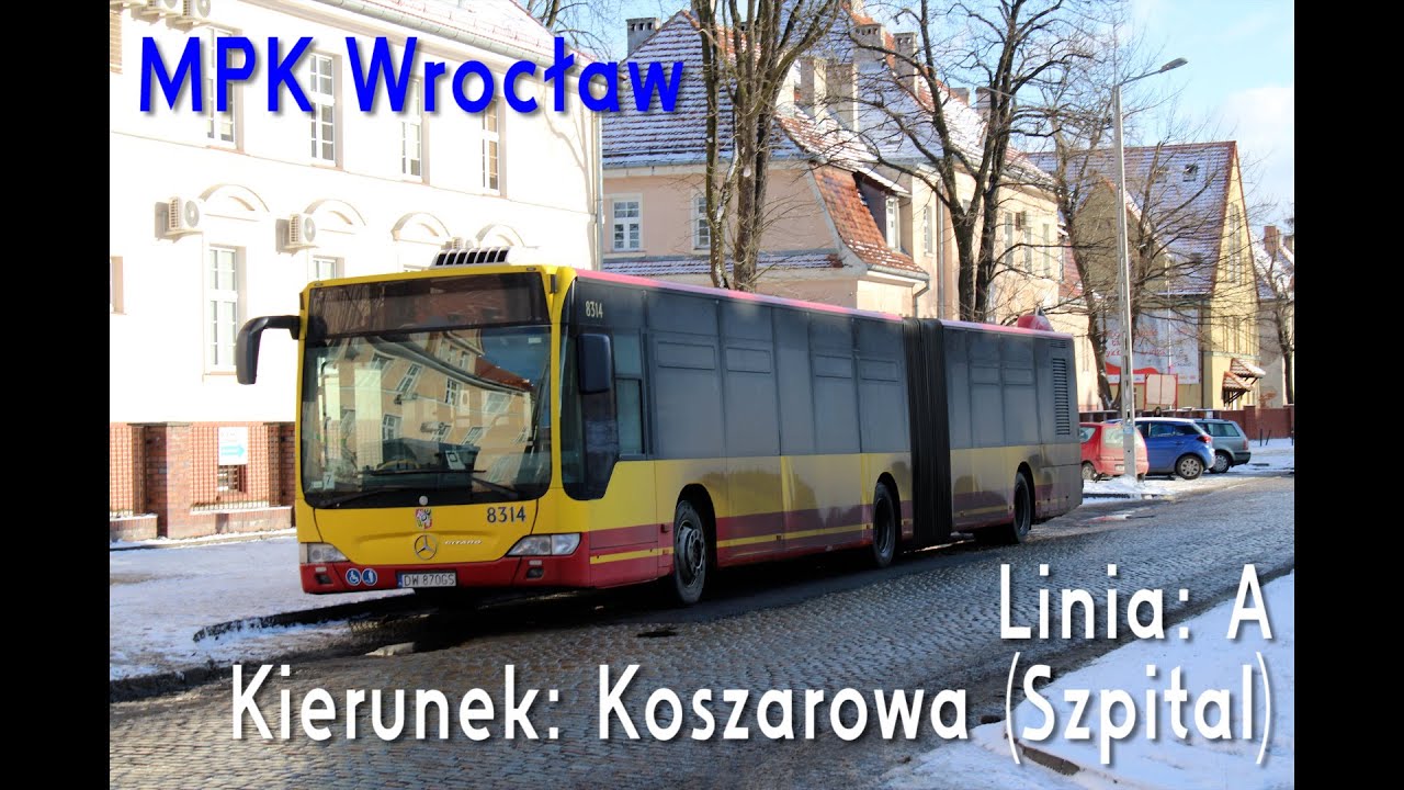 [🇵🇱PL] TIMELAPSE: MPK Wrocław - Linia: [🚍A]