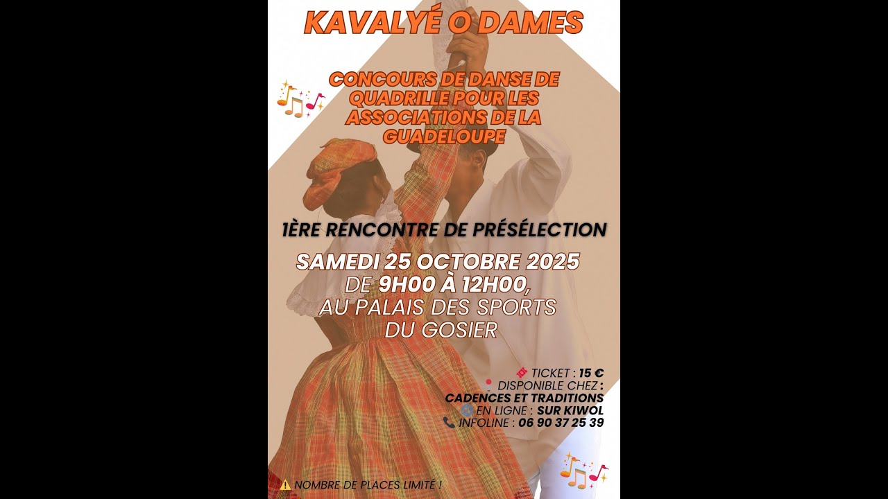 KAVALYE  O DAMES Concours de quadrille 1ère PDS 25oct25