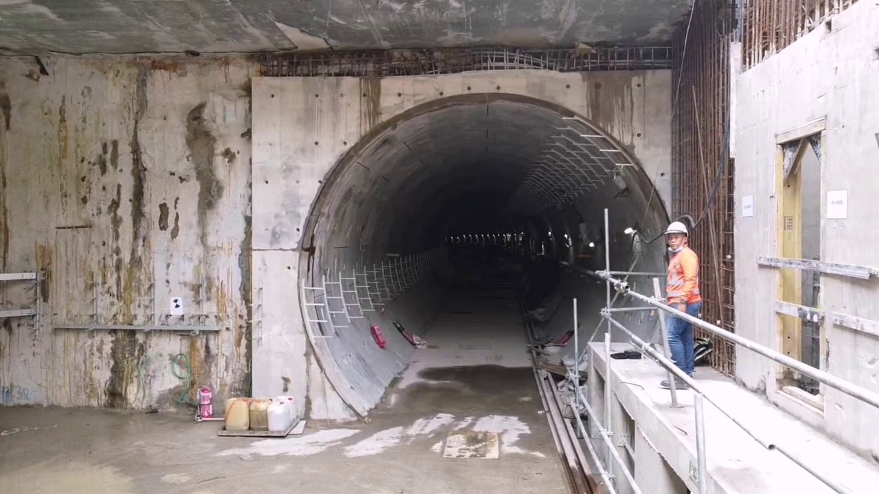 MRT2 Tunnel Hospital Kuala Lumpur Crossing