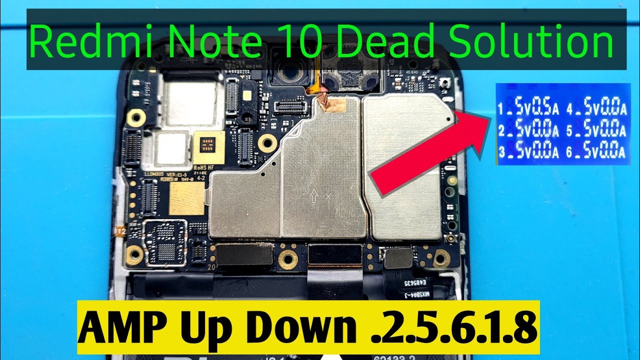 Redmi Note 10 Dead Problem Solution | Usb AMP Volt Up Down ||