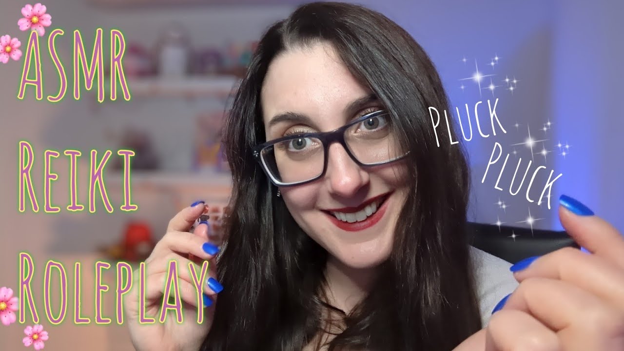 ASMR REIKI Plucking Your Negative Energy (Soft Spoken)