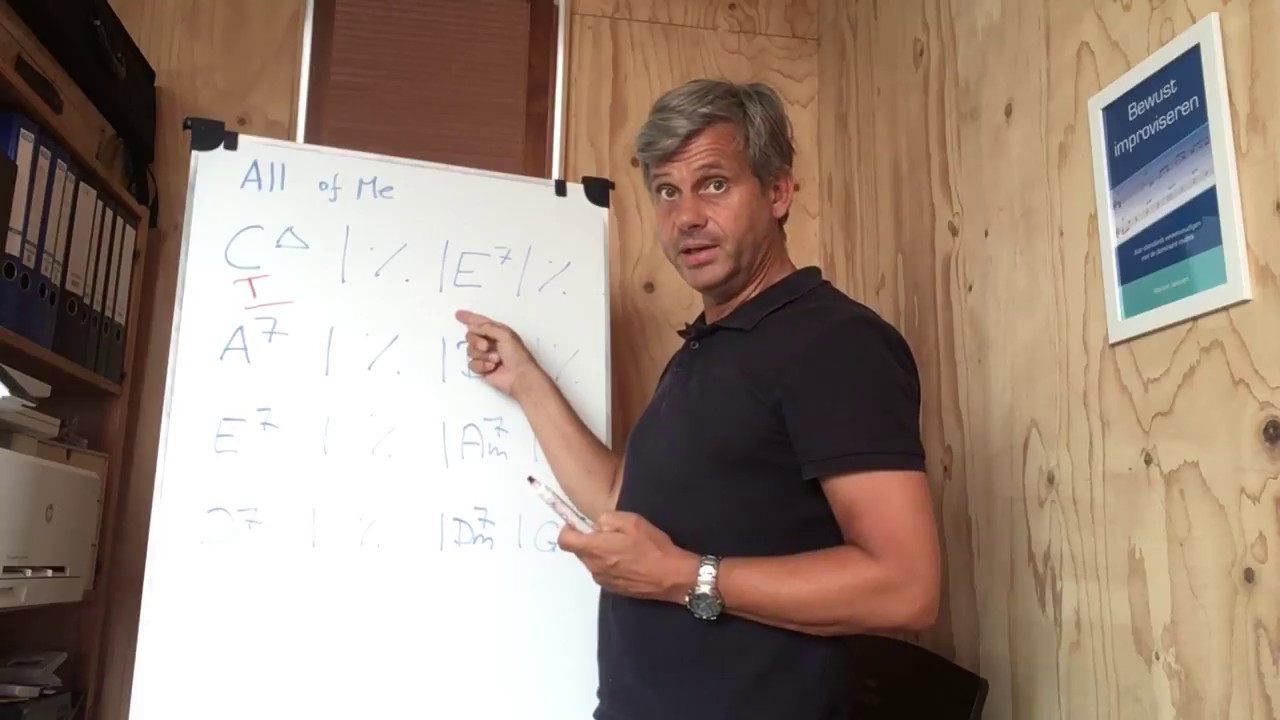 improvisatiecoach Werner Janssen - bewust improviseren op All of Me