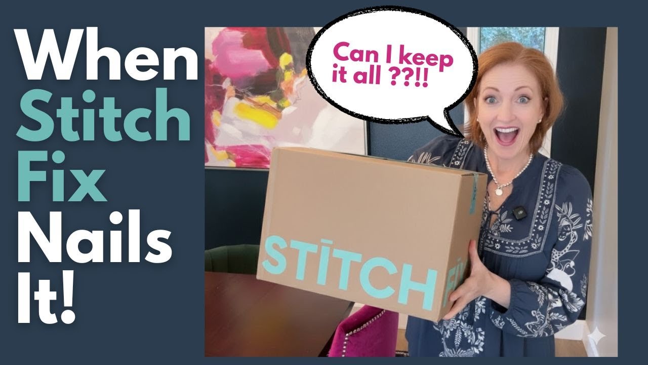 Когда исправление НАСТОЛЬКО ХОРОШО | Примерка и показ стиля Stitch Fix | стиль после похудения
