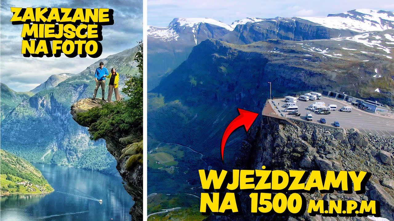 Jak zobaczysz na pewno tu przyjedziesz  Dalsnibba ❤️ 30 dni kamperem przez Norwegię #07