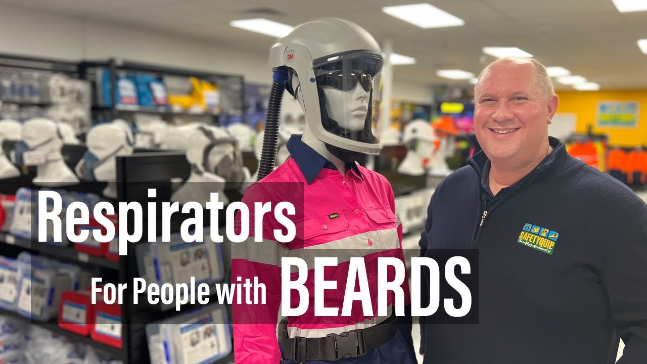 Respirators for People with Beards, 3M Versaflo PAPR, SafetyQuip Australia