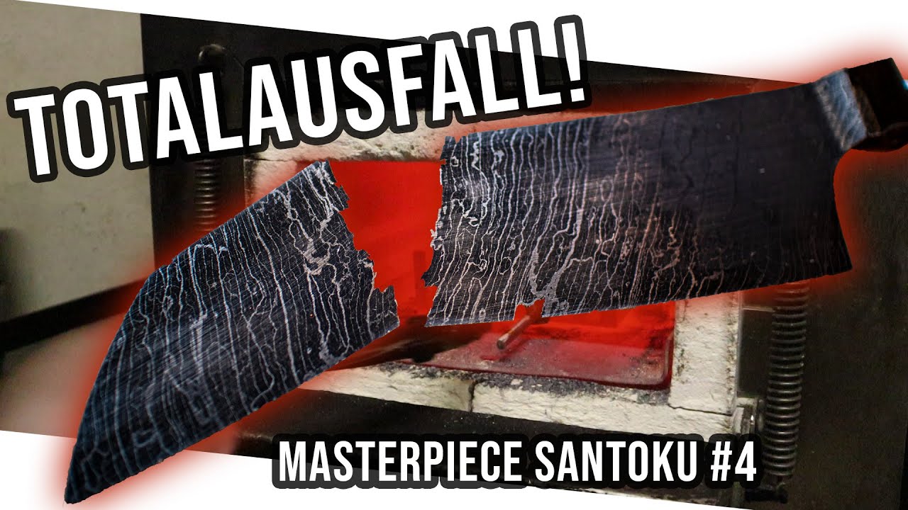 Damast Messer komplett versaut! MASTERPIECE SANTOKU #4