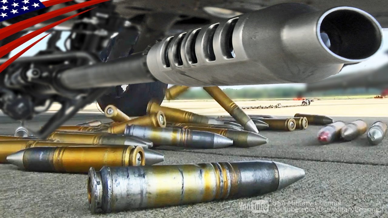 Ammo Loading into Powerful Gatling Gun & Chain Gun of A-10, F-15, F-16, F/A-18, AH-64, AH-1Z