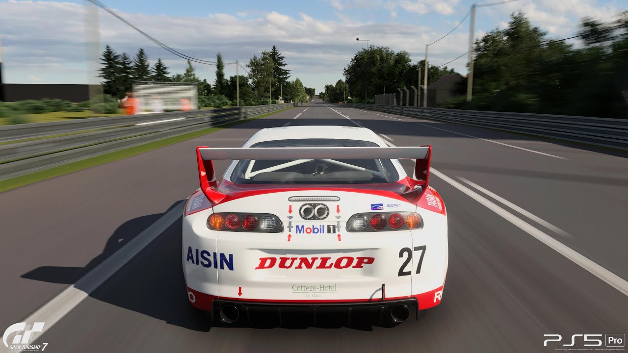 Gran Turismo 7 | Toyota Supra GT-LM 'RM Tuned - Circuit de la Sarthe No Chicane [4KPS5Pro]