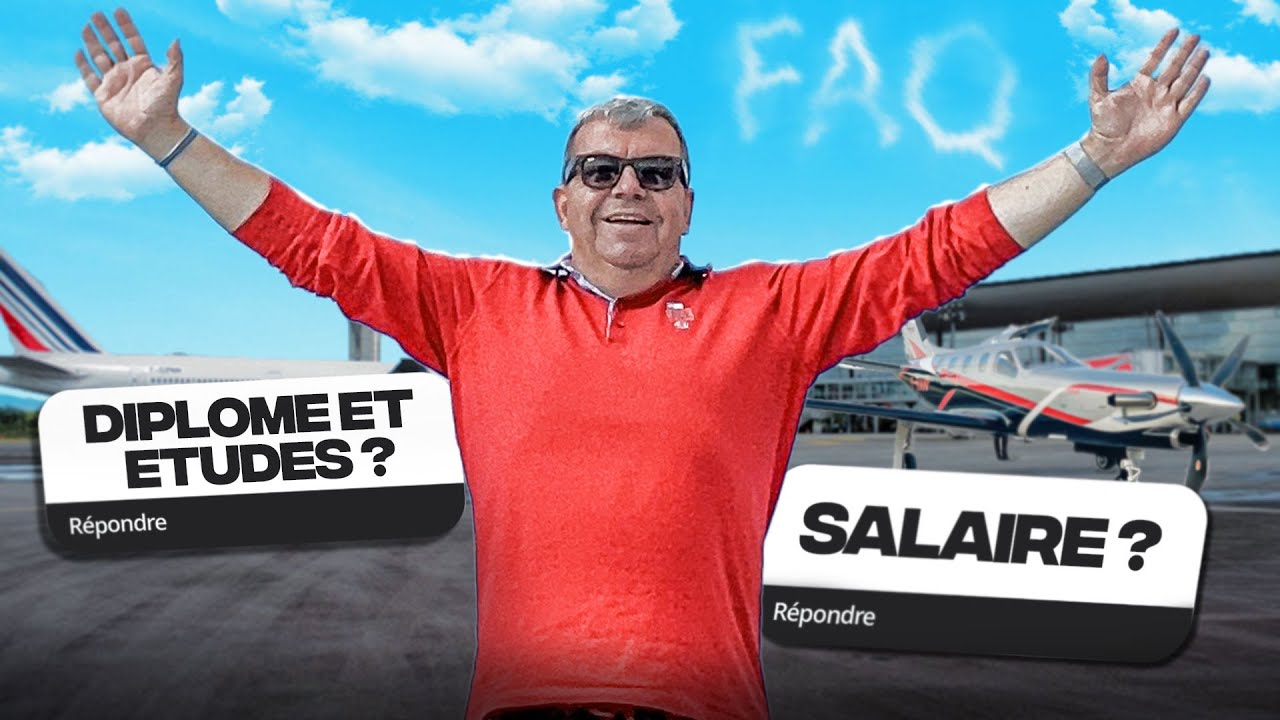 FAQ d'un pilote de Jet privé (Salaire , Vie de famille etc!) Je réponds à toutes vos questions !