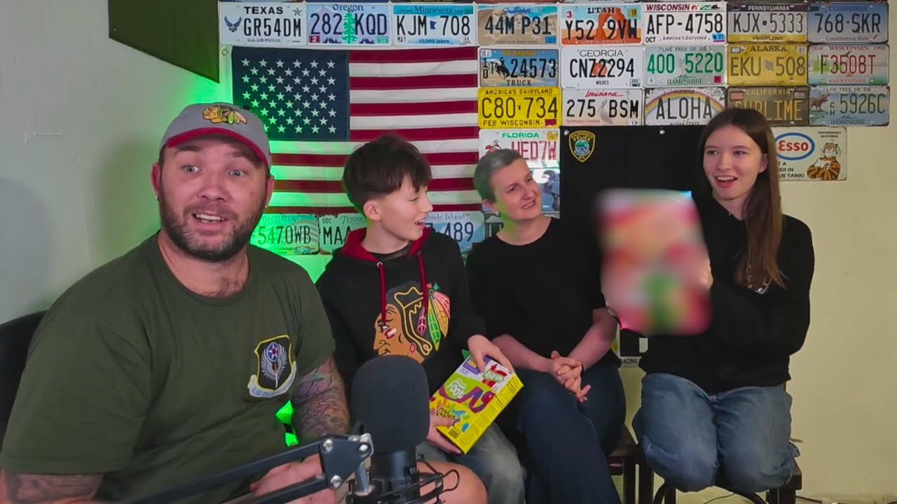 European Family Reacts To Gifts From America - Unboxing
