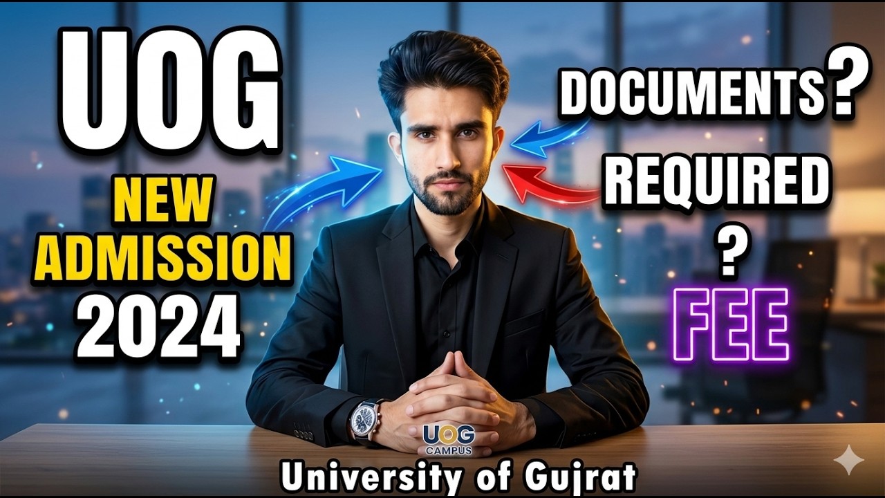 UOG Admission Documents Required ? | UOG | UOG Admission 2024