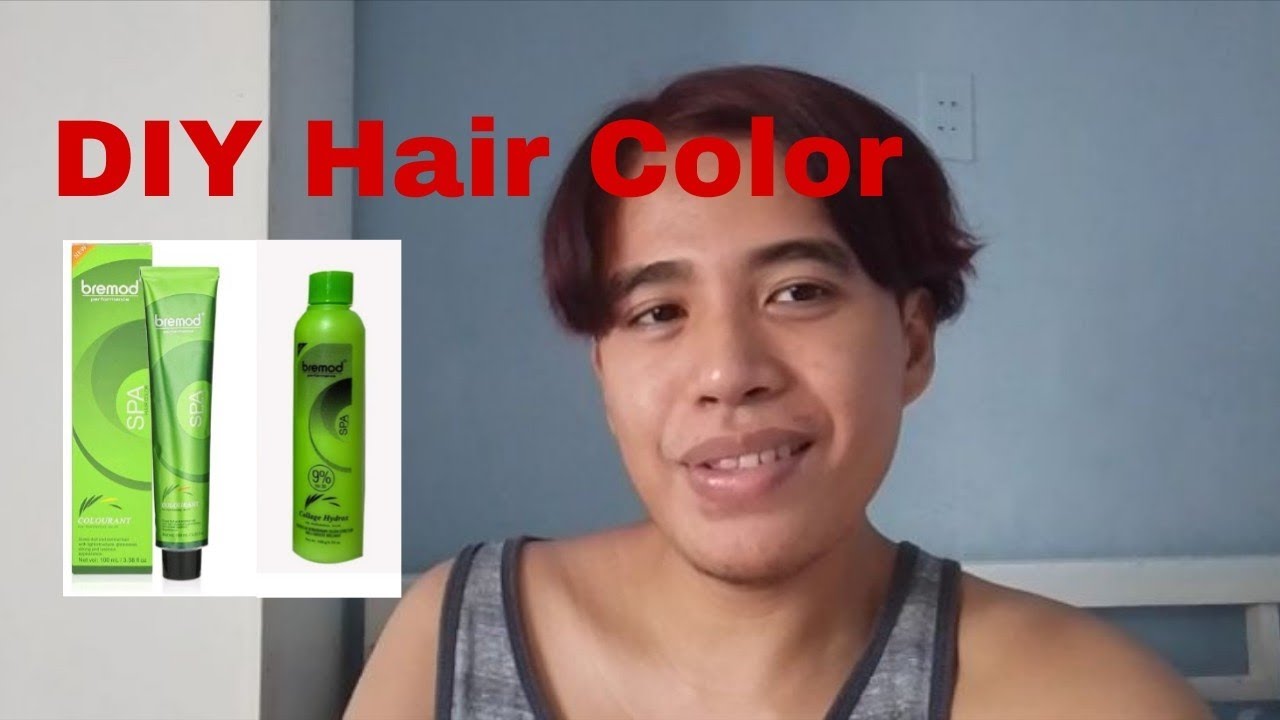 VLOG 19: DIY Hair Color using Bremod in the Shade Burgundy❤️