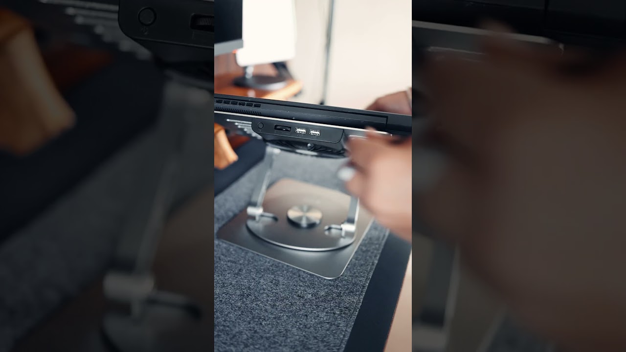 The best Laptop Stand - My Buddy Spinlight from 