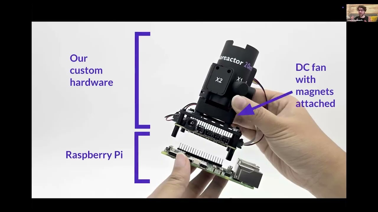 Cameron Davidson-Pilon : Who's silly idea was it to grow bacteria on a Raspberry Pi HAT?