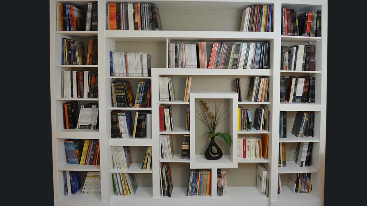 fabriquer une bibliotheque moderne